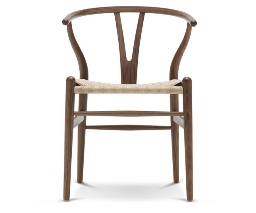 SILLA WISHBONE CH24 / Nogal oscuro - Fab. Italia