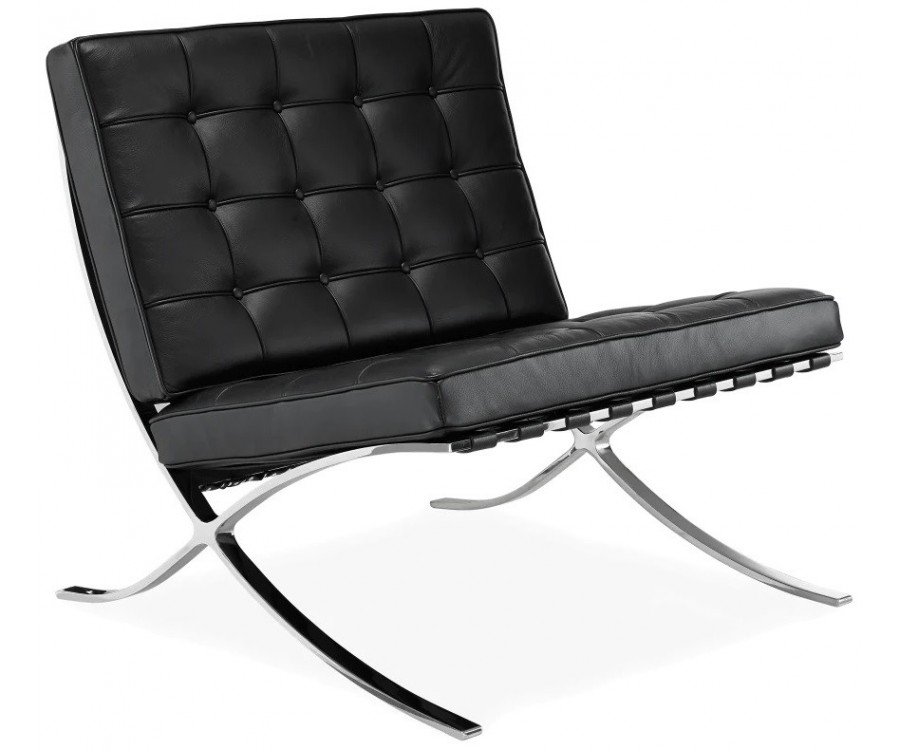 Sillón BARCELONA MR90 / Piel - Fab. Italia