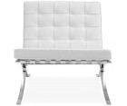 Sillón BARCELONA MR90 / Piel - Fab. Italia