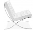 Sillón BARCELONA MR90 / Piel - Fab. Italia