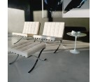 Sillón BARCELONA MR90 / Piel - Fab. Italia