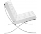 Sillón BARCELONA MR90 / Cuero italiano - Fab. Italia
