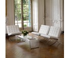 Sillón BARCELONA MR90 / Cuero italiano - Fab. Italia