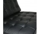 Sillón BARCELONA MR90 / Cuero italiano - Fab. Italia