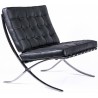 Sillón BARCELONA MR90 / Cuero italiano - Fab. Italia