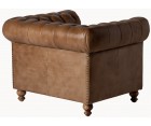 Sillón CHESTERFIELD LUTON / Cuero - Fab. Italia