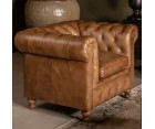 Sillón CHESTERFIELD LUTON / Cuero - Fab. Italia
