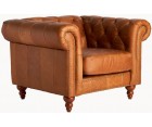 Sillón CHESTERFIELD MILTON / Cuero - Fab. Italia