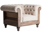 Sillón CHESTERFIELD PROVENZA / Tejido - Fab. Italia