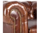Sillón CHESTERFIELD STAFFORD / Piel italiana - Fab. Italia