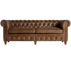 Sofá CHESTERFIELD LUTON 2 Pz / Piel - Fab. Italia