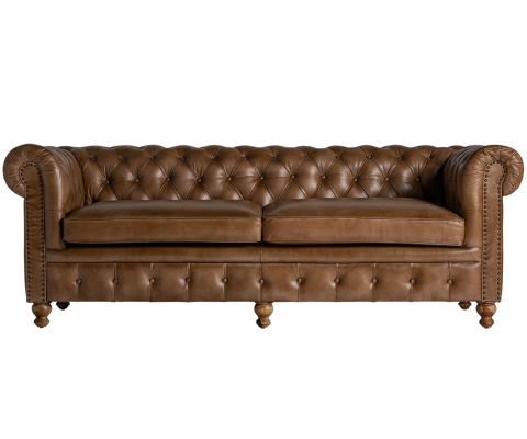 Sofá CHESTERFIELD LUTON 2 Pz / Piel - Fab. Italia