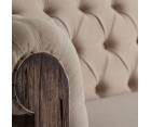 Sofá CHESTERFIELD PROVENZA 3 Plazas / Tejido - Fab. Italia