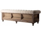 Sofá CHESTERFIELD PROVENZA 3 Plazas / Tejido - Fab. Italia
