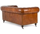 Sofá CHESTERFIELD STAFFORD 2 Plazas / Piel italiana - Fab. Italia