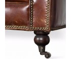 Sofá CHESTERFIELD STAFFORD 2 Plazas / Piel italiana - Fab. Italia