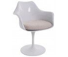 Silla TULIP ARMCHAIR / Fibra de vidrio - Fab. Italia
