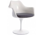 Silla TULIP ARMCHAIR / Fibra de vidrio - Fab. Italia