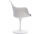 Silla TULIP ARMCHAIR / Fibra de vidrio - Fab. Italia