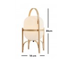 Lámpara de mesa CESTA 30 - Fab. Italia