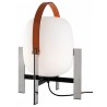 Lámpara de mesa CESTA METÁLICA - Fab. Italia