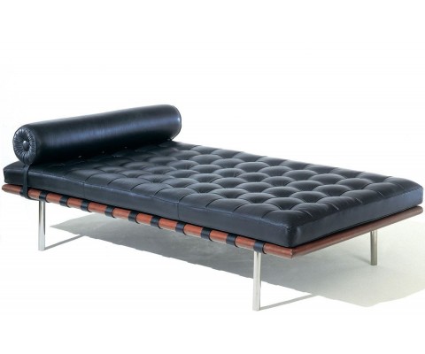 Chaise Lounge BARCELONA Cuero italiano - Fab. Italia