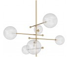 Lámpara suspendida BOLLE 6 CHANDELIER