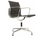 Silla oficina ALUMINIUM EA 108 / Piel Italiana - Fab. Italia