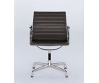 Silla oficina ALUMINIUM EA 108 / Piel Italiana - Fab. Italia