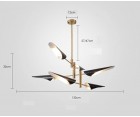 Lámpara suspendida BION CHANDELIER - Fab. Italia