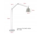 Lámpara de pie TOLOMEO MEGA
