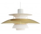Lámpara suspendida PH 5 BRASS - 50cm - Fab. Italia