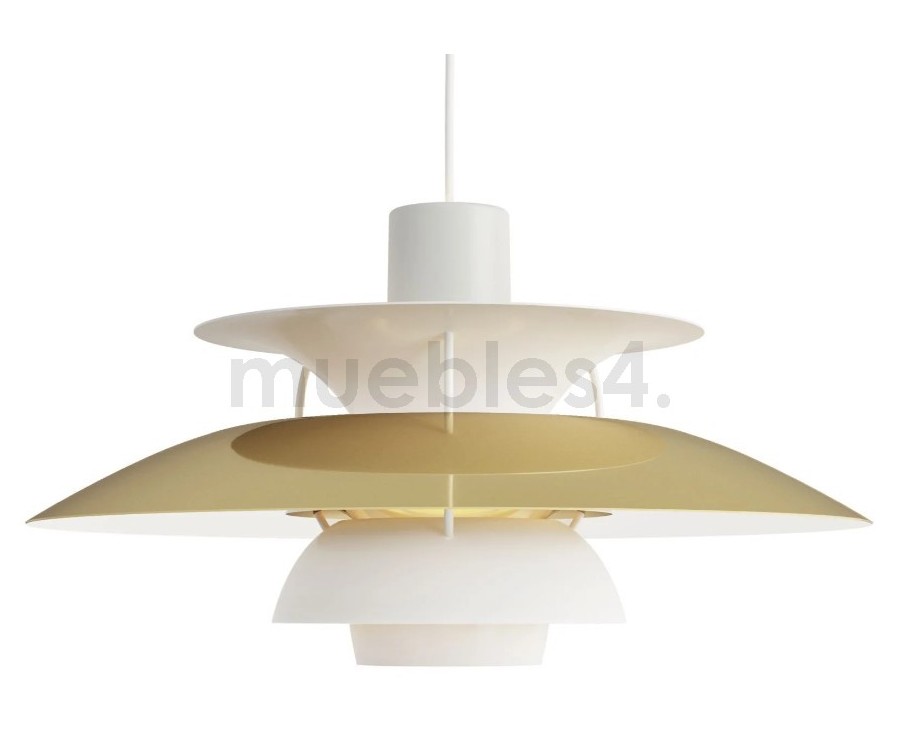 Lámpara suspendida PH 5 BRASS - 50cm - Fab. Italia