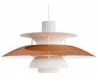 Lámpara suspendida PH 5 COBRE - 50cm - Fab. Italia