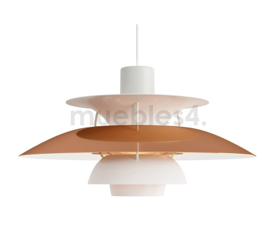 Lámpara suspendida PH 5 COBRE - 50cm - Fab. Italia