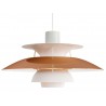 Lámpara suspendida PH 5 COBRE - 50cm - Fab. Italia