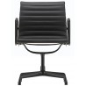 Silla oficina ALUMINIUM EA 108 / Cuero Italiano - Fab. Italia