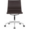Silla oficina ALUMINIUM EA 105 / Cuero italiano - Fab. Italia