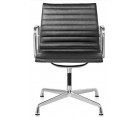 Silla oficina ALUMINIUM EA 108 / Piel Italiana - Fab. Italia