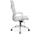 Silla oficina EA 219 SOFT PAD / Piel italiana - Fab. Italia