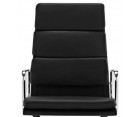 Silla oficina EA 219 SOFT PAD / Piel italiana - Fab. Italia