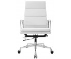 Silla oficina EA 219 SOFT PAD / Piel italiana - Fab. Italia