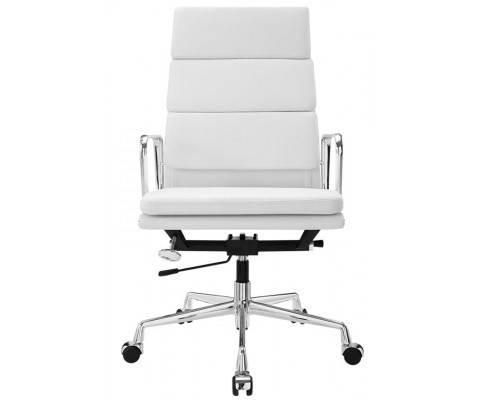 Silla oficina EA 219 SOFT PAD / Piel italiana - Fab. Italia