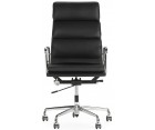Silla oficina EA 219 SOFT PAD / Piel italiana - Fab. Italia
