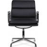 Silla oficina EA 208 SOFT PAD / Piel italiana - Fab. Italia