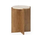 Mesa auxiliar KINUTA TRAVERTINO - Fab. Italia