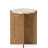 Mesa auxiliar KINUTA TRAVERTINO - Fab. Italia