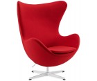 Sillón EGG - FRITZ HANSEN / 100% Lana Cachemir - Fab. Italia