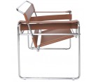 Sillón WASSILY - Cuero - Alta calidad