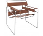 Sillón WASSILY - Cuero - Alta calidad